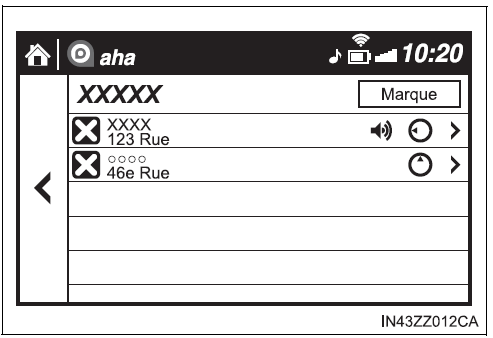 BMW X3. Menu principal