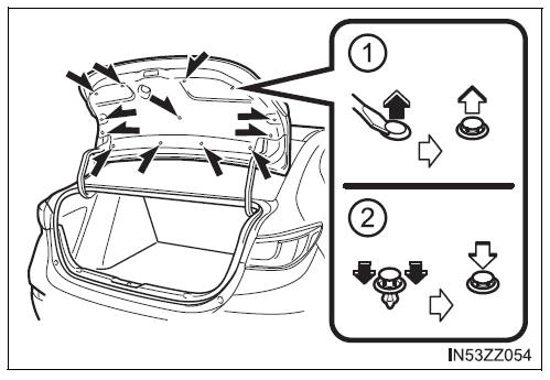 BMW X3. Feux de plaque d’immatriculation