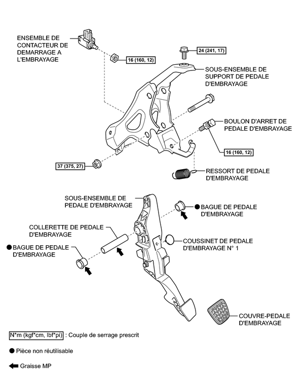 Toyota Yaris Revue Technique - Butee De Languette (pour Hatchback